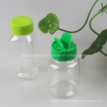 Plastic Bottle with Two Flip Cap for Kitchen Seasoning (PPC-PSB-34)